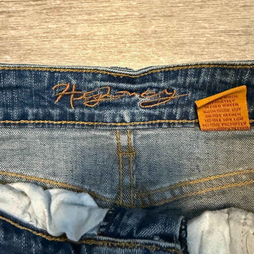 Highway Jeans Y2K Medium Wash Denim Mini Skirt - Picture 6 of 11